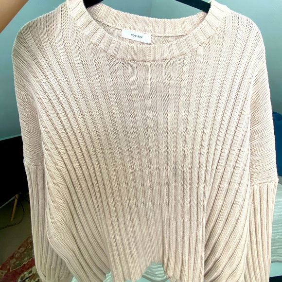 Tan Mod Reef Sweater - Picture 1 of 2